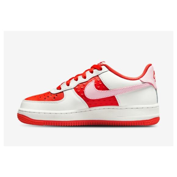 Nike Air Force 1 Low Valentines Day 25" New in Box(no Lid)Womans Size 5.5/ 4y - Picture 4 of 8